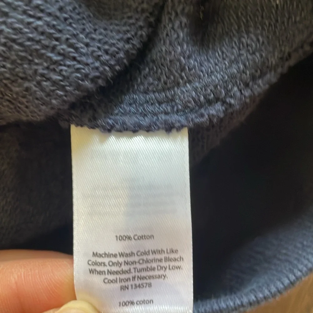 Vineyard Vines Navy Quarter Zip - Size XS - Picture 9 of 9